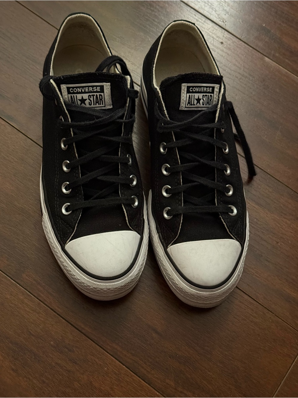 Converse All Star Black and White Low-Top Sneakers